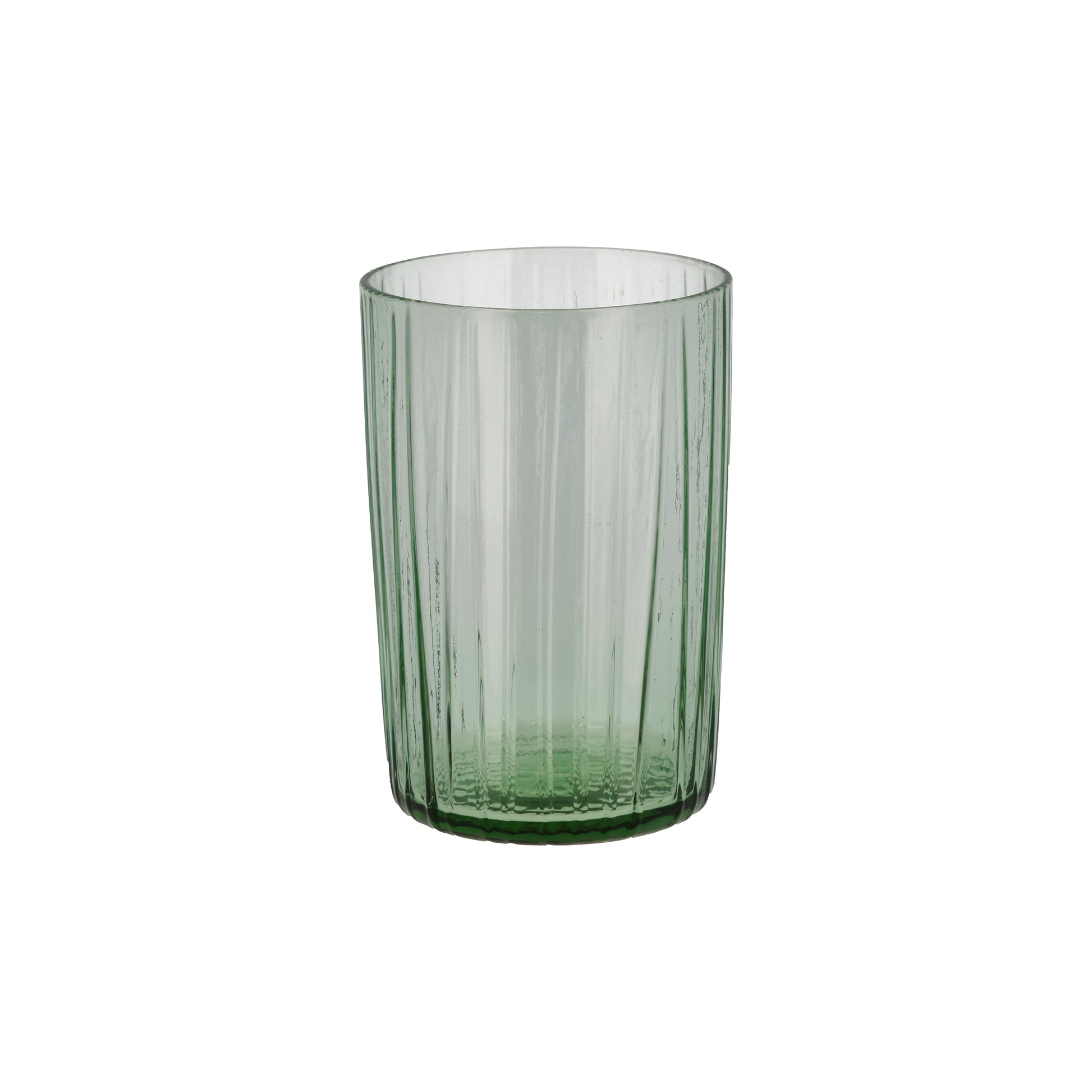 BITZ Trinkglas – 4er Set, 280 ml, Ø 7 cm, H 10 cm, Kristallglas, Grün, spülmaschinenfest