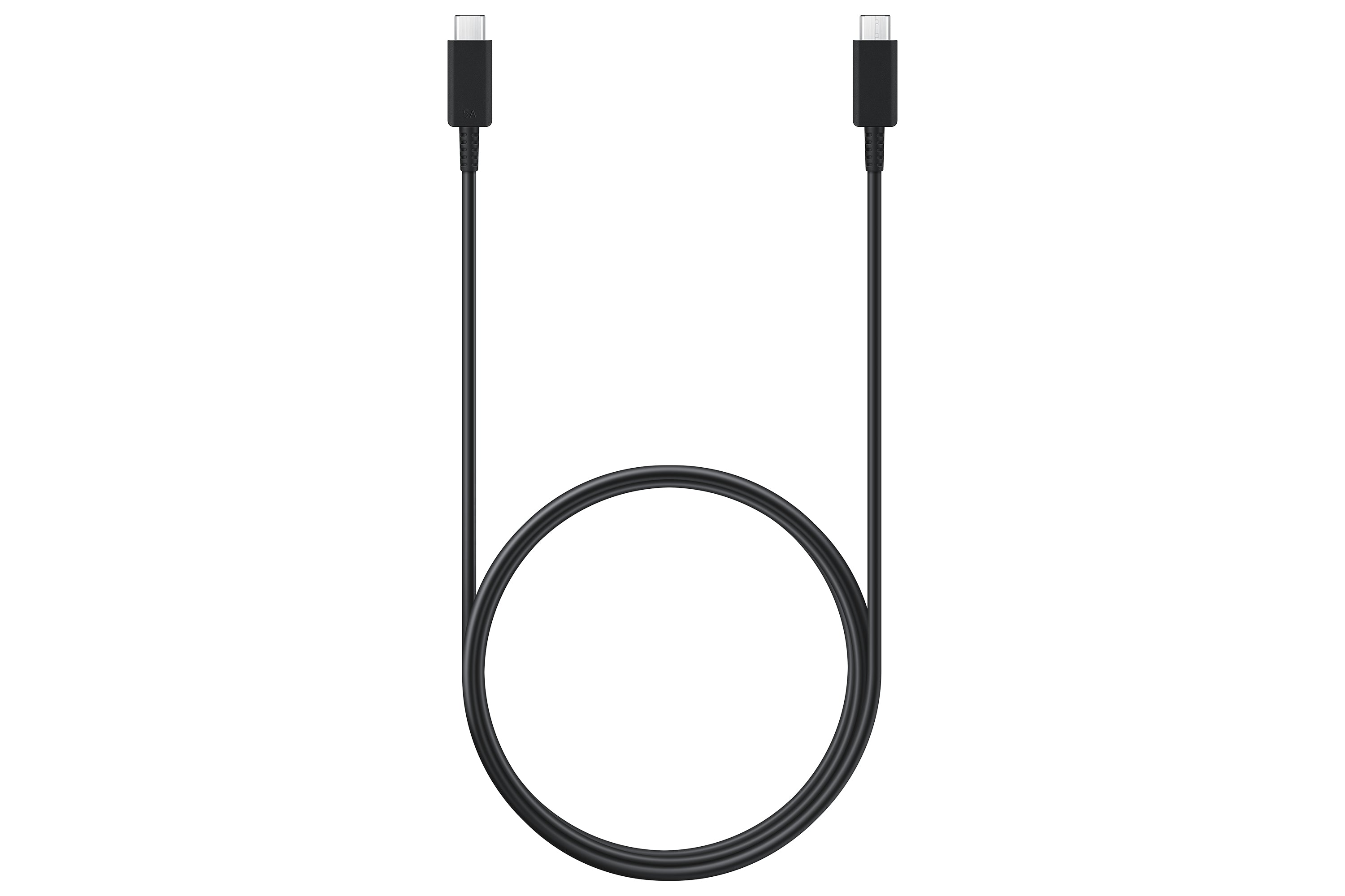 Samsung Kabel – USB-C auf USB-C 1,8 m, Schwarz – für USB-C Geräte