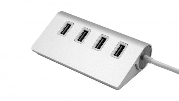 EXSYS EX-1134-2 USB-Hub – USB-C, 4× USB-A, für Windows/Mac