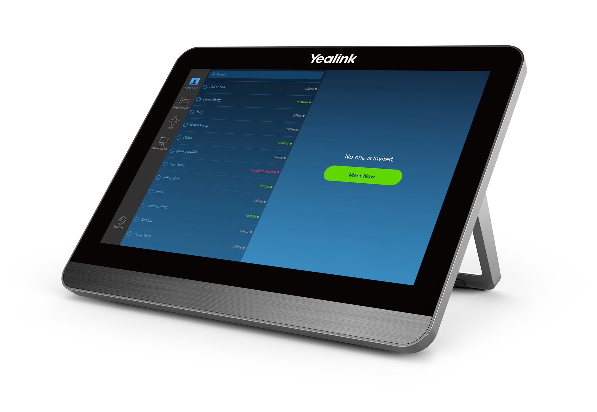Yealink CTP18 – Touchpanel – für Microsoft Teams/Zoom