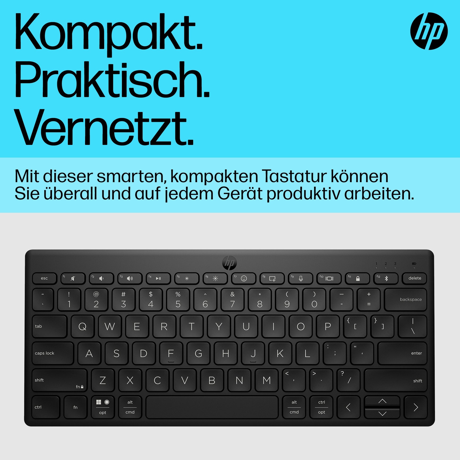 HP Tastatur – 355, Bluetooth, Mechanischer Schalter