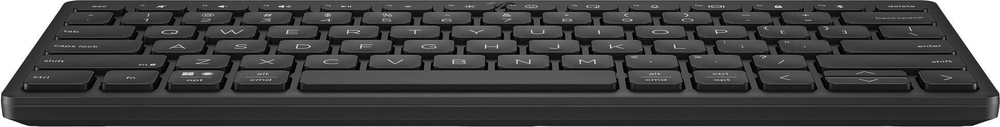 HP 355 Compact Multi Nordic – Kompakte Tastatur – Mechanisch – Bluetooth 5,2 – Ohne Ziffernblock – Schwarz