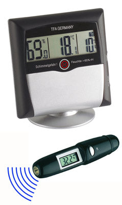 TFA-Dostmann KLIMA CONTROL SET Thermo-Hygrometer (Handgerät) – −33–110 °C, 1–99 %