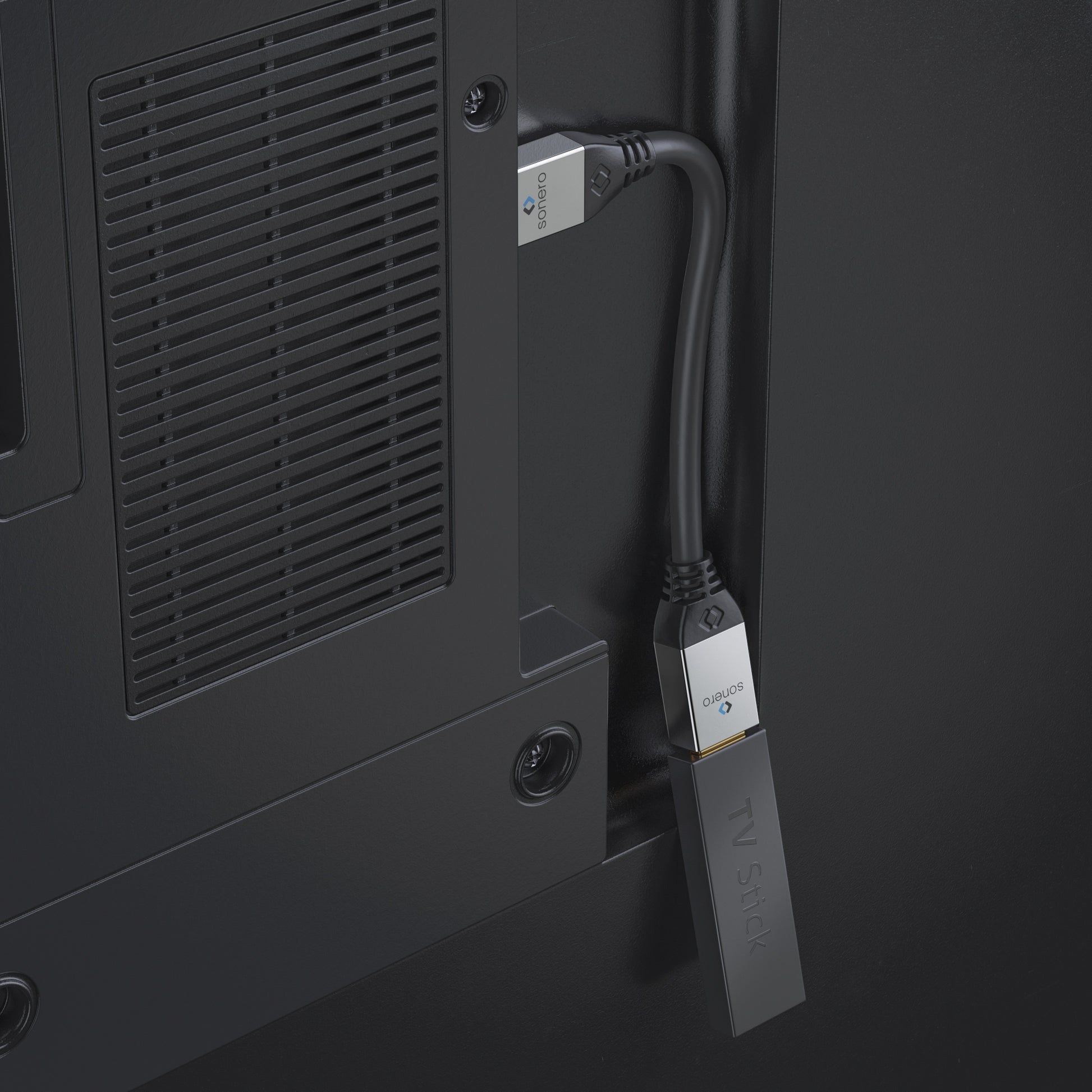 Sonero HDMI Verlängerungskabel HDMI 2.0 4K 60 Hz – 0,25 m – HDR, ARC
