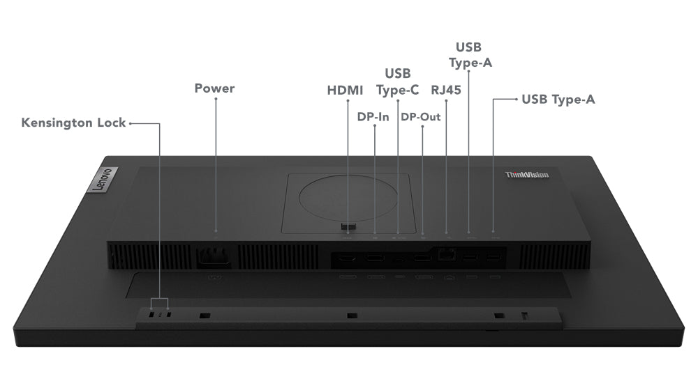 Lenovo ThinkVision T24m-29 – 23,8", 1920 × 1080 (Full HD), IPS