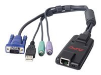 APC PS/2 Multiport-Adapter – VGA + PS/2 (Tastatur/Maus), Virtual Media