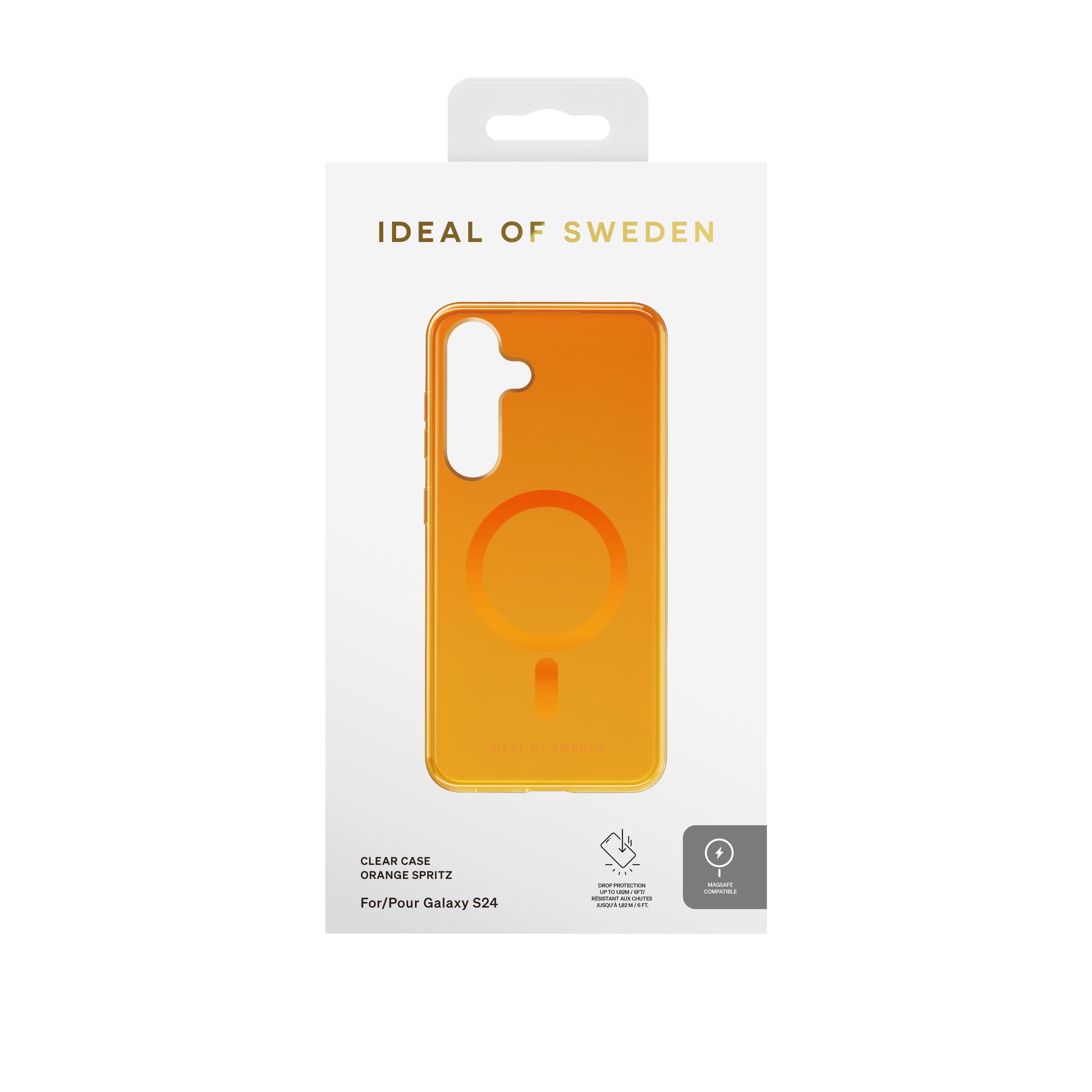 Ideal of Sweden – Backcover – für Samsung Galaxy S24 – orange – PC – MagSafe-kompatibel