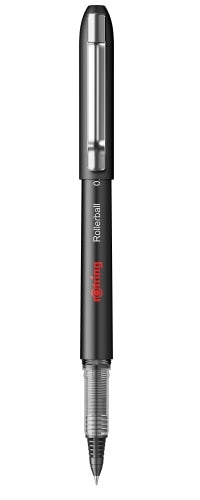 Rotring 2146104 – Tintenroller, 0,7 mm, Schwarz, mit Kappe, Kunststoff