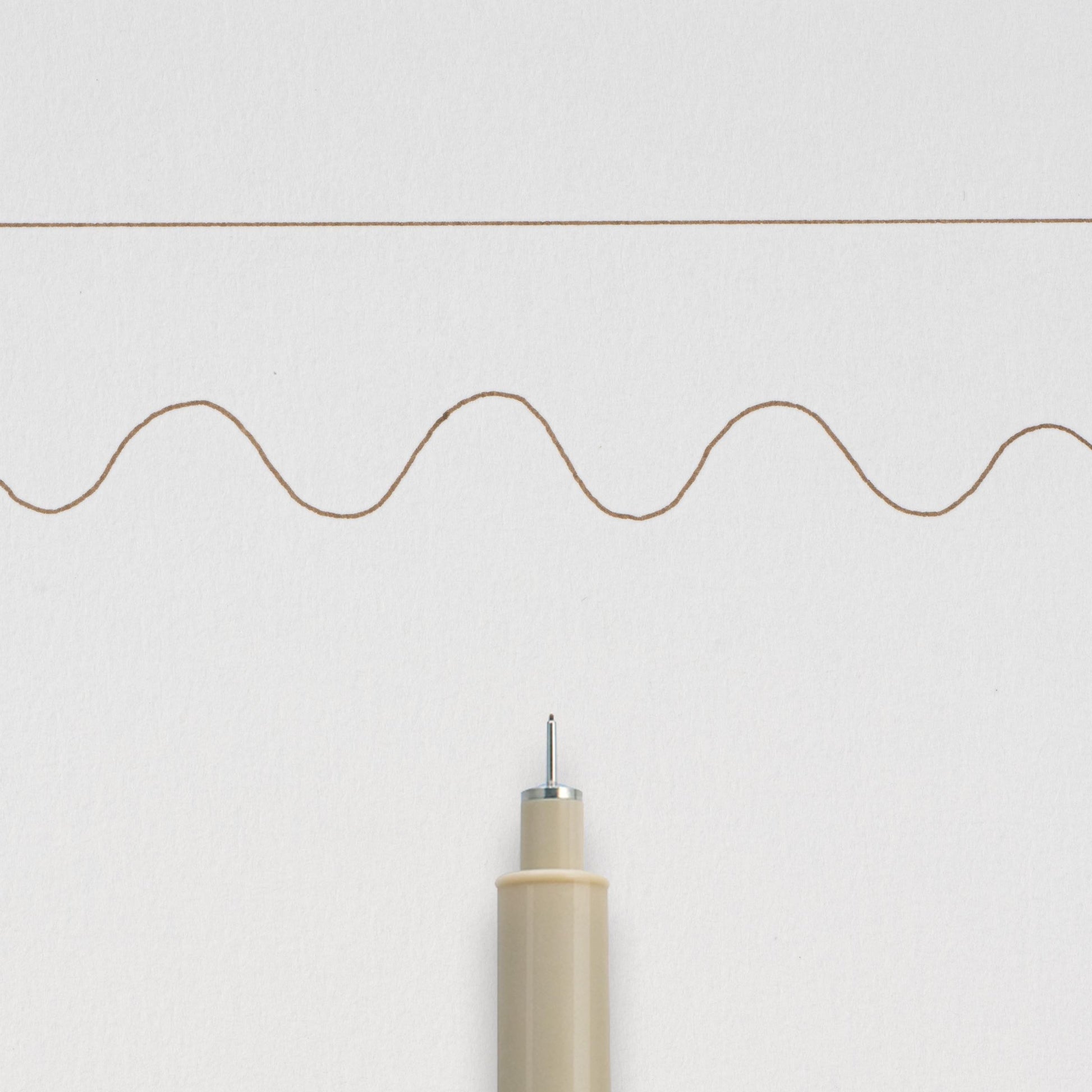 Sakura Pigma Micron Fineliner – 0,2 mm, Sepia, 1 Stk.