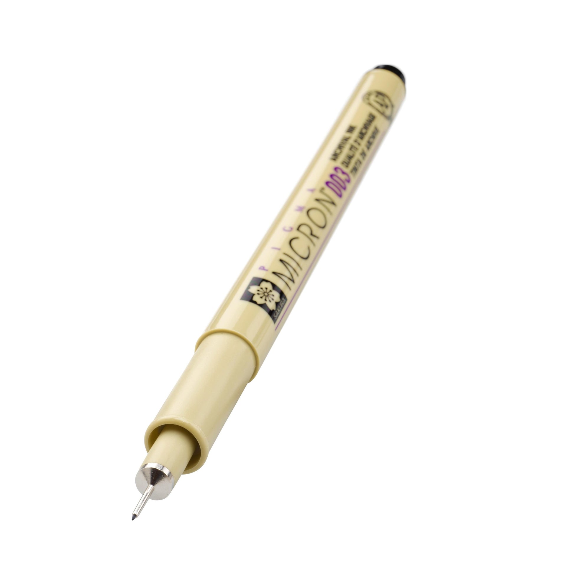 Sakura Pigma Micron 003 Fineliner – 0,15 mm, schwarz, 1 Stk., wasserfest