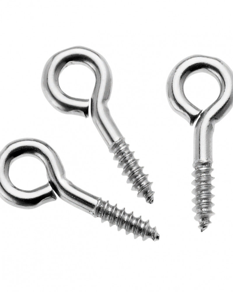 GLOREX Geschlossene Ringschrauben, verzinkt, 95 mm, ⌀ 55 mm, Set à 24 Stk