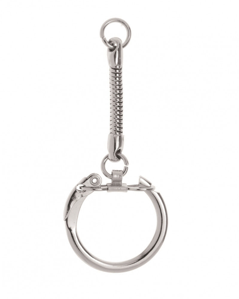 GLOREX Schlüsselring – Silber, Ø 25 mm, 3er-Set