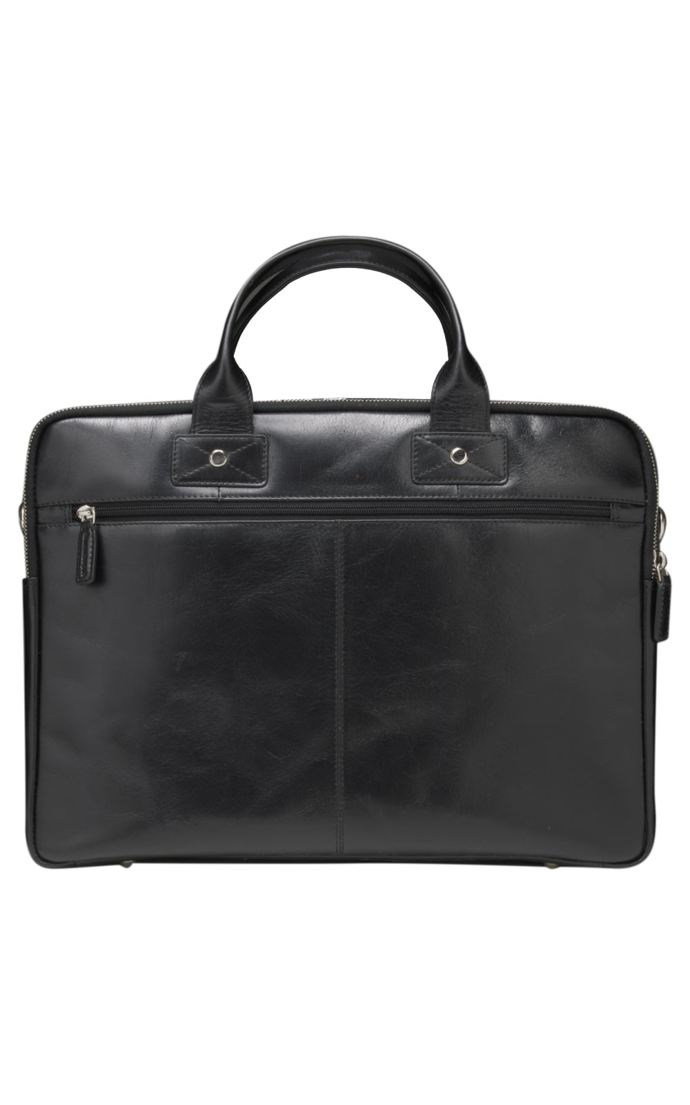 dbramante1928 Kronborg 2. Gen. Notebook-Tasche bis 16" – Leder, abnehmbarer Schultergurt – Schwarz