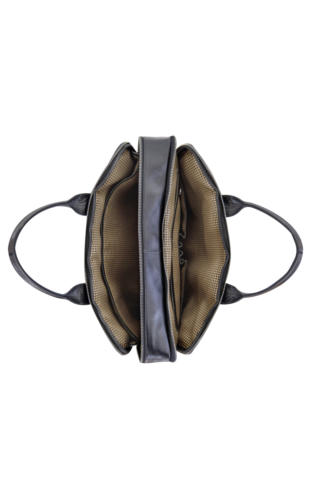 dbramante1928 Kronborg 2. Gen. Notebook-Tasche bis 16" – Leder, abnehmbarer Schultergurt – Schwarz