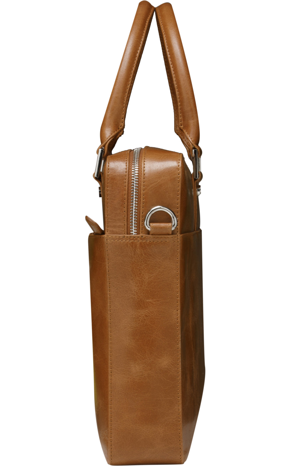 dbramante1928 Rosenborg Notebook-Tasche bis 16" – Vollnarbenleder, abnehmbarer Schultergurt – Beige