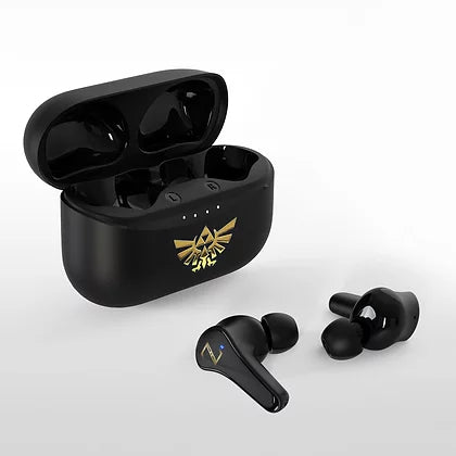 OTL Technologies OTL Nintendo Legend of Zelda Kinderkopfhörer – In-Ear, Stereo, TWS, mit Ladecase, Schwarz, BT 5.0
