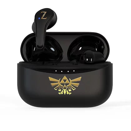 OTL Technologies OTL Nintendo Legend of Zelda Kinderkopfhörer – In-Ear, Stereo, TWS, mit Ladecase, Schwarz, BT 5.0