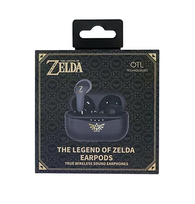 OTL Technologies OTL Nintendo Legend of Zelda Kinderkopfhörer – In-Ear, Stereo, TWS, mit Ladecase, Schwarz, BT 5.0