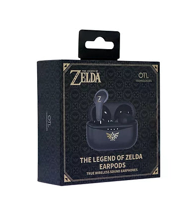 OTL Technologies OTL Nintendo Legend of Zelda Kinderkopfhörer – In-Ear, Stereo, TWS, mit Ladecase, Schwarz, BT 5.0