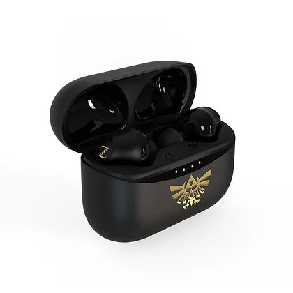 OTL Technologies OTL Nintendo Legend of Zelda Kinderkopfhörer – In-Ear, Stereo, TWS, mit Ladecase, Schwarz, BT 5.0