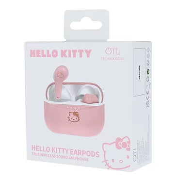 OTL Technologies Hello Kitty Earpods TWS In-Ear – Stereo, mit Ladecase, Rosa, BT 5.0