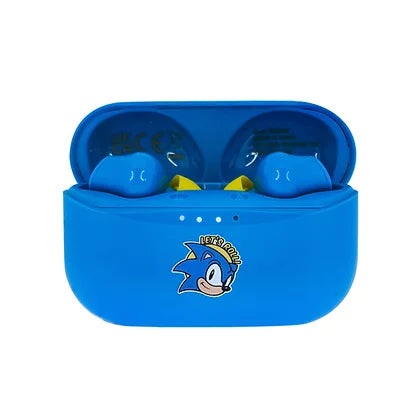 OTL Technologies OTL SEGA Sonic the Hedgehog TWS Earpods – True Wireless In-Ear Kopfhörer – Bluetooth 5.0 – Blau – bis 6 h