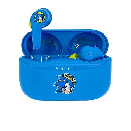 OTL Technologies OTL SEGA Sonic the Hedgehog TWS Earpods – True Wireless In-Ear Kopfhörer – Bluetooth 5.0 – Blau – bis 6 h