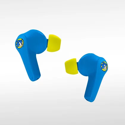 OTL Technologies OTL SEGA Sonic the Hedgehog TWS Earpods – True Wireless In-Ear Kopfhörer – Bluetooth 5.0 – Blau – bis 6 h
