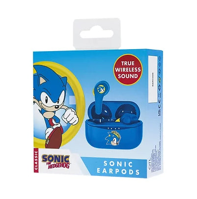 OTL Technologies OTL SEGA Sonic the Hedgehog TWS Earpods – True Wireless In-Ear Kopfhörer – Bluetooth 5.0 – Blau – bis 6 h