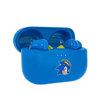 OTL Technologies OTL SEGA Sonic the Hedgehog TWS Earpods – True Wireless In-Ear Kopfhörer – Bluetooth 5.0 – Blau – bis 6 h
