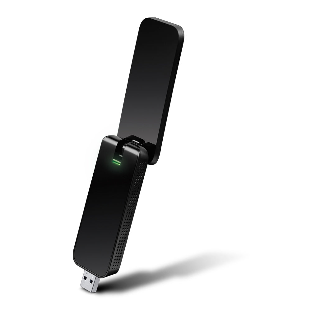TP-Link Archer T4U V2.0 USB-WLAN-Adapter – Wi-Fi 5 (802.11ac), Dual-Band 867/300 Mbit/s, USB 3.2 Gen 1