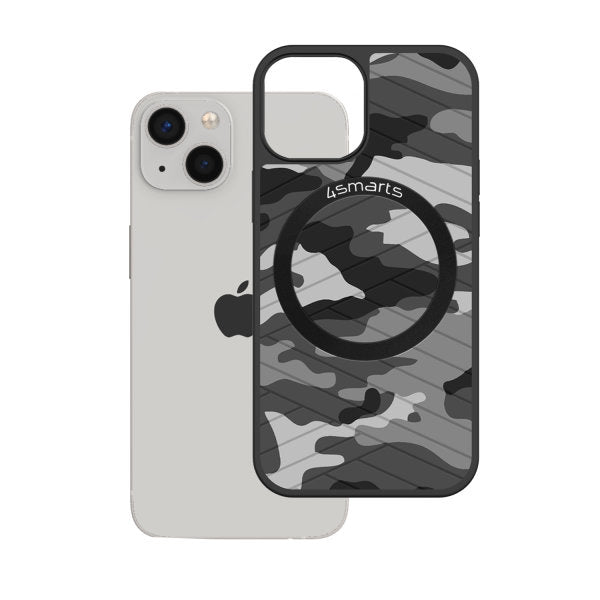 4smarts Backcover Jungle Case – für Apple iPhone 13 – Camouflage – Karbonfaser – schockresistent