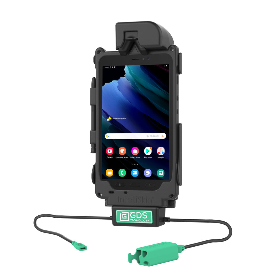 RAM Mounts Fahrzeug-Dock für Samsung Tab Active3 und Tab Active2 – USB-C, 2× USB-A – Schwarz