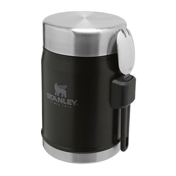 Stanley Vorratsdose 400 ml, 9,7 × 13,5 × 13,9 cm, Edelstahl, vakuumisoliert, schwarz