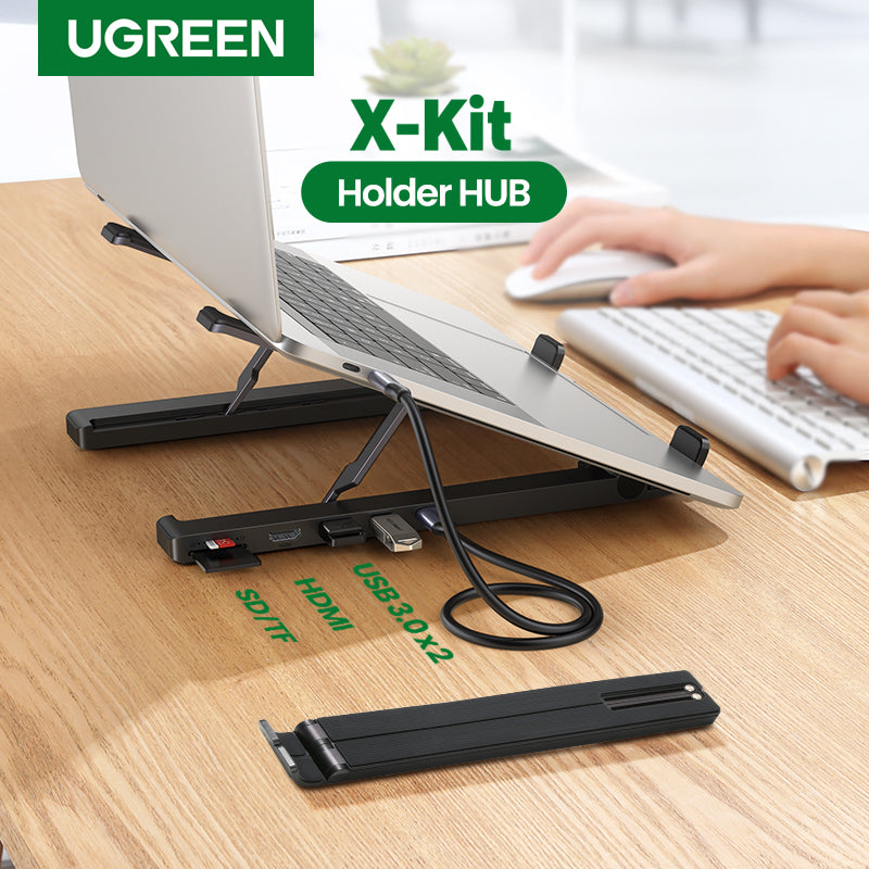 Ugreen X-Kit 80551 Dockingstation – USB-C, 1× HDMI, 2× USB-A, SD, für Windows/Mac/iOS