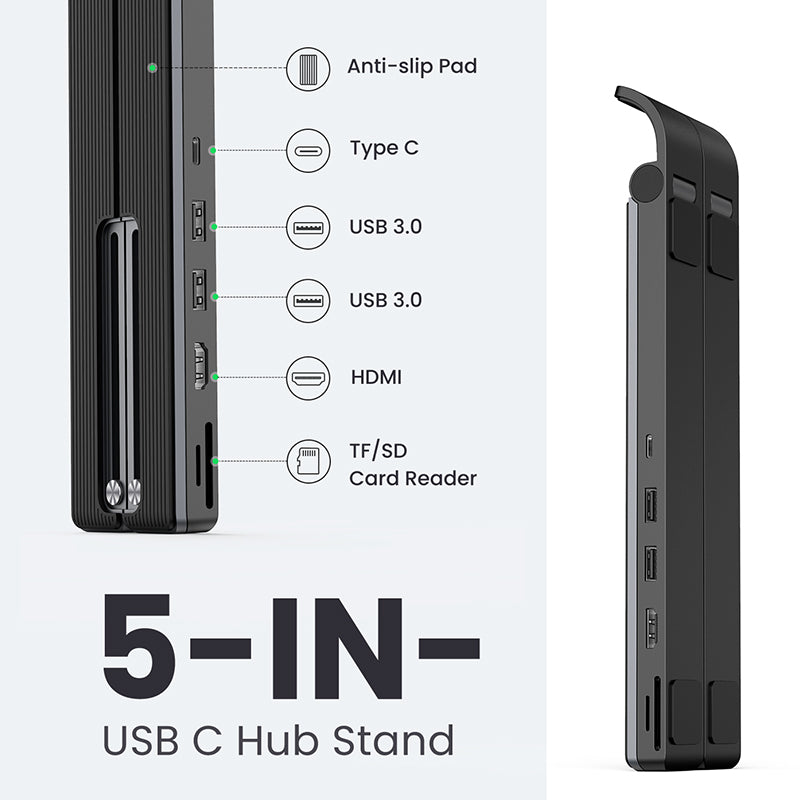 Ugreen X-Kit 80551 Dockingstation – USB-C, 1× HDMI, 2× USB-A, SD, für Windows/Mac/iOS