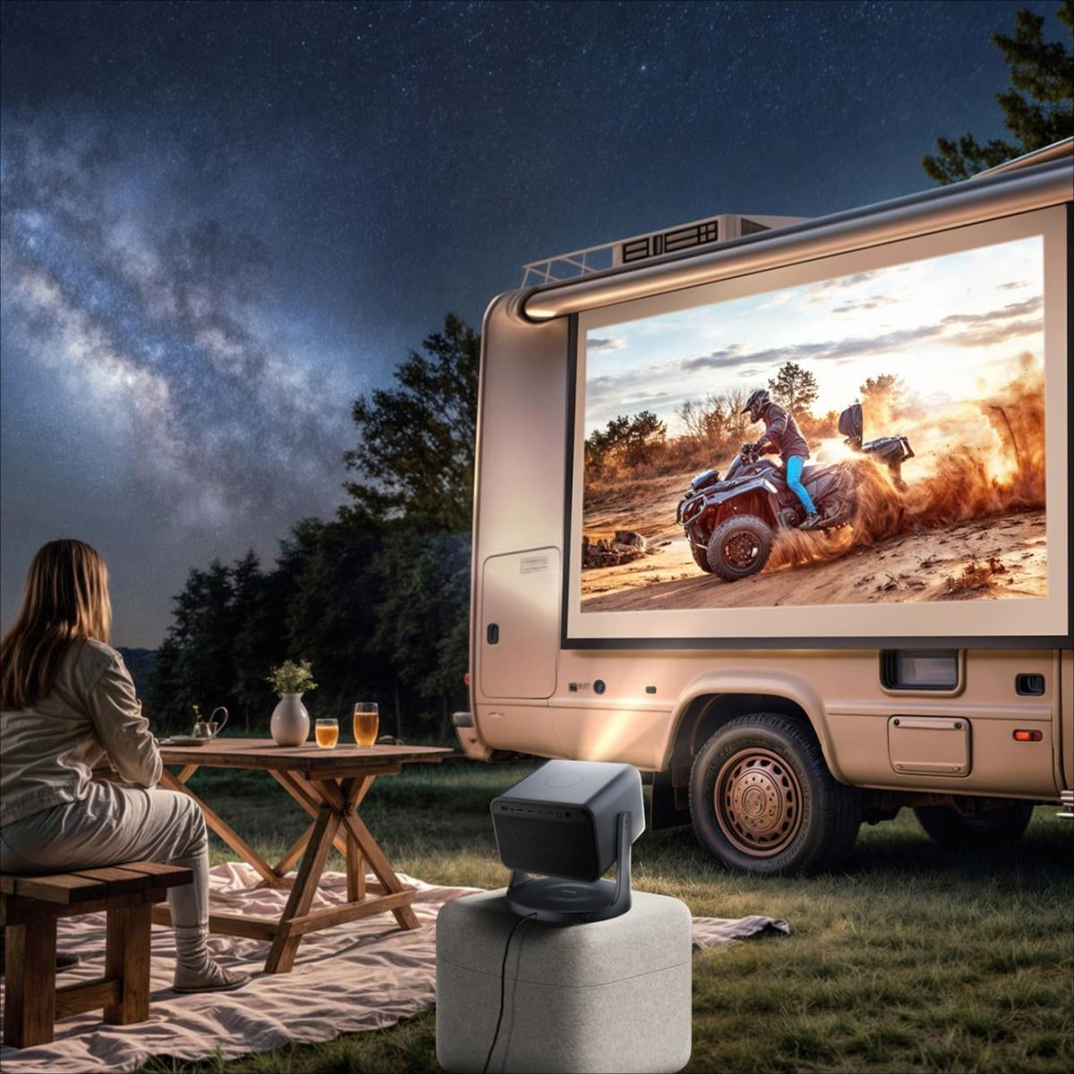 Hisense C3 – DLP Laser, 4K UHD, 2500 ANSI Lumen, Smart