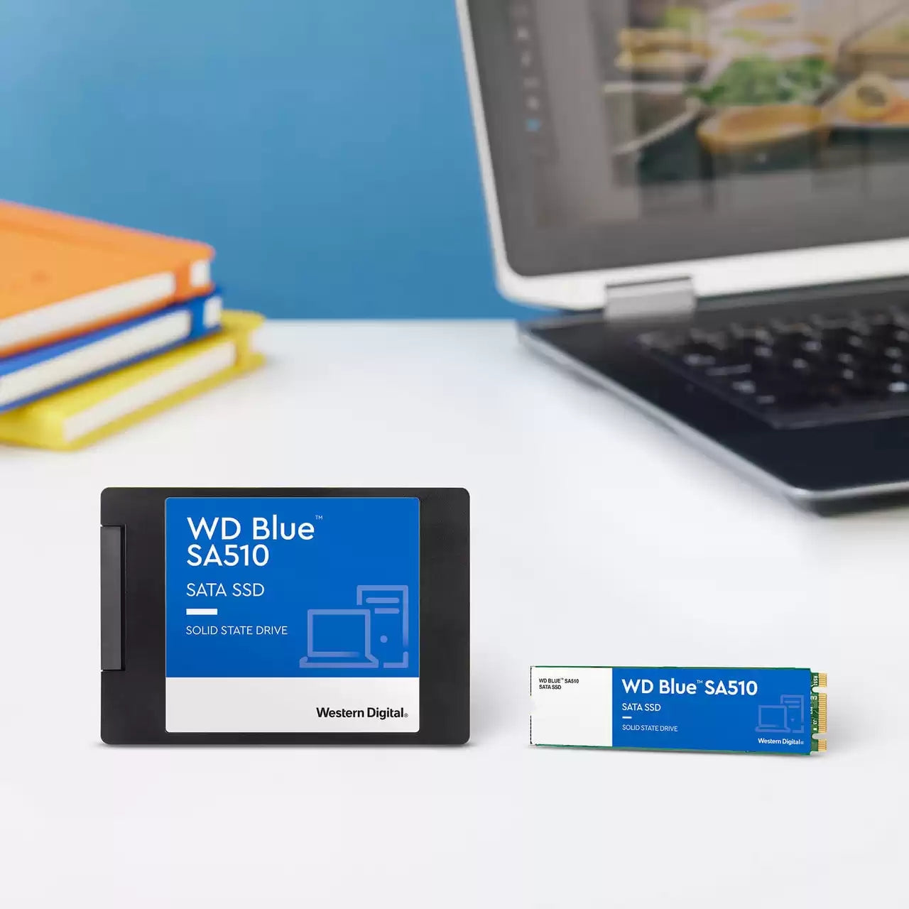 Western Digital Blue SA510 – 250 GB M.2 SATA III SSD – 555 MB/s Lesen, 440 MB/s Schreiben