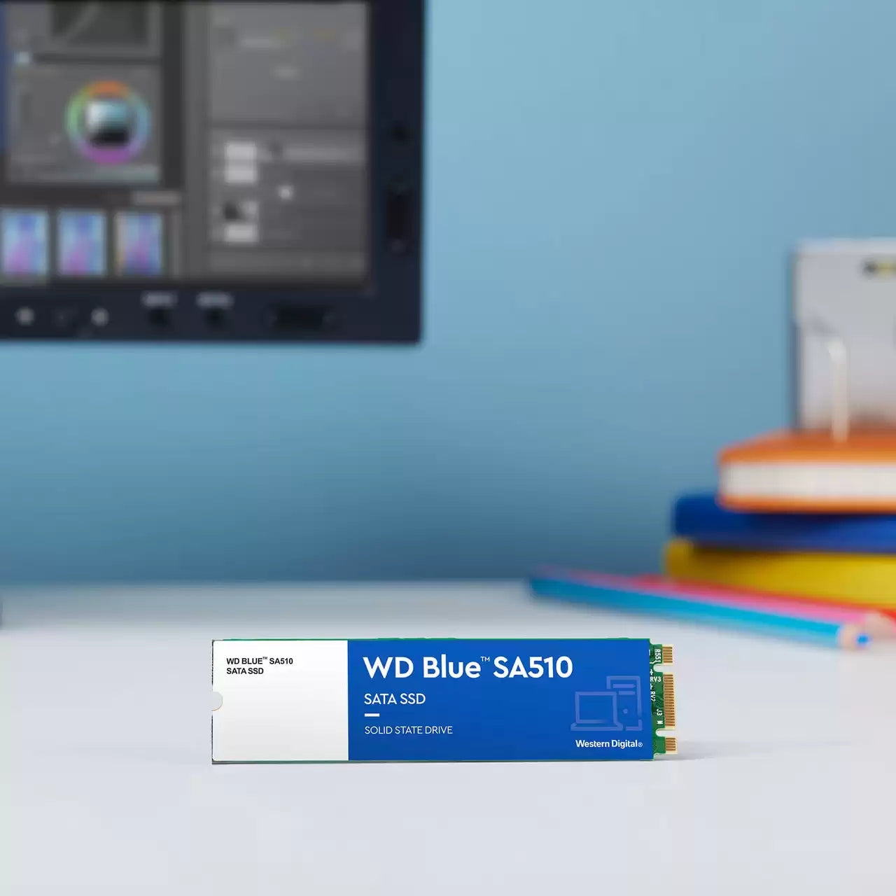 Western Digital Blue SA510 1 TB – M.2 2280, SATA 6 Gbit/s, 560/520 MB/s