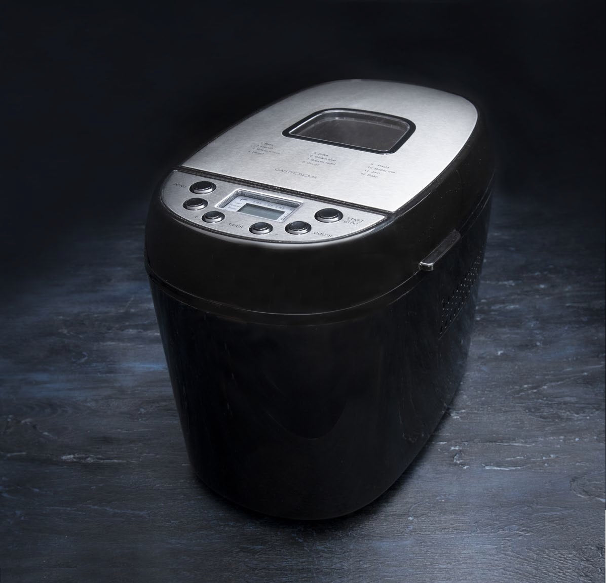 Gastronoma Brotbackautomat 18260001 – 3,0 l, 1,3 kg, 870 W – schwarz