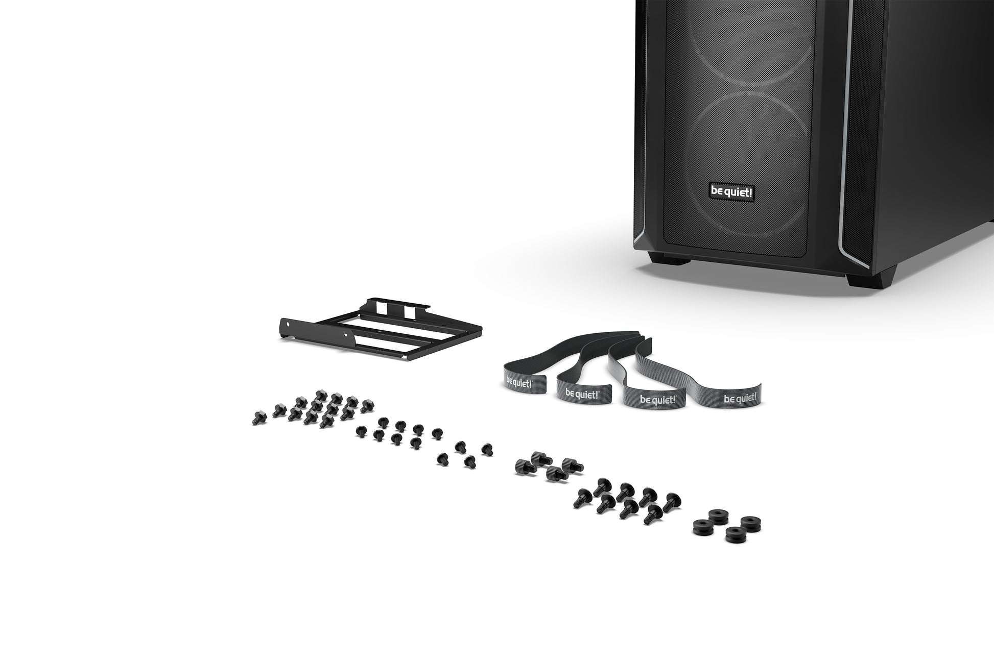 be quiet! be quiet Shadow Base 800 FX – PC-Gehäuse – Schwarz, für ATX/E-ATX/mATX usw., 3×140/1×140 mm