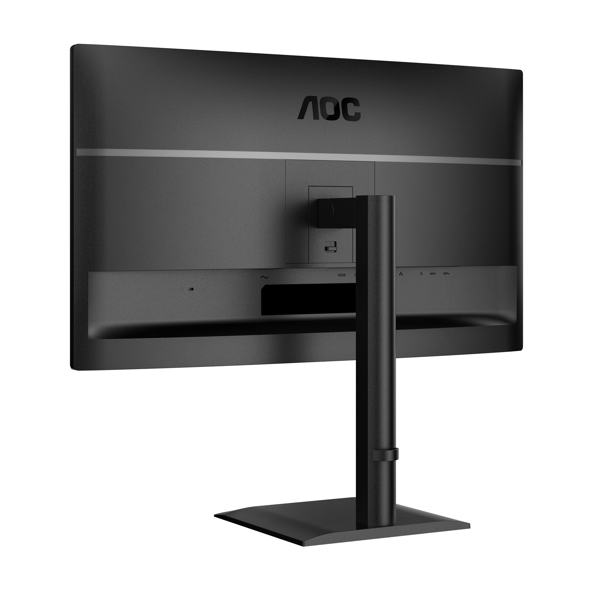 AOC Q27E4CV – Monitor, 27" 2560 × 1440 (WQHD), IPS, 120 Hz, 350 cd/m², USB-C, Lautsprecher, Schwarz