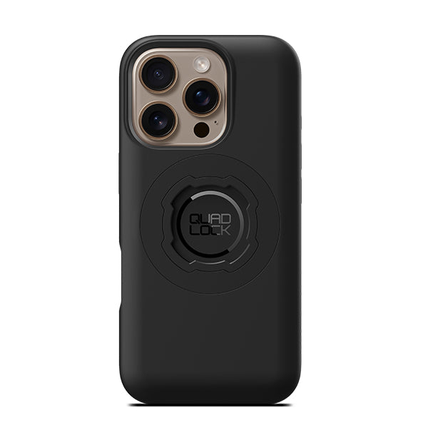 Quad Lock MAG Case – Backcover – für Apple iPhone 16 Pro – MagSafe, PC+TPU, Schwarz