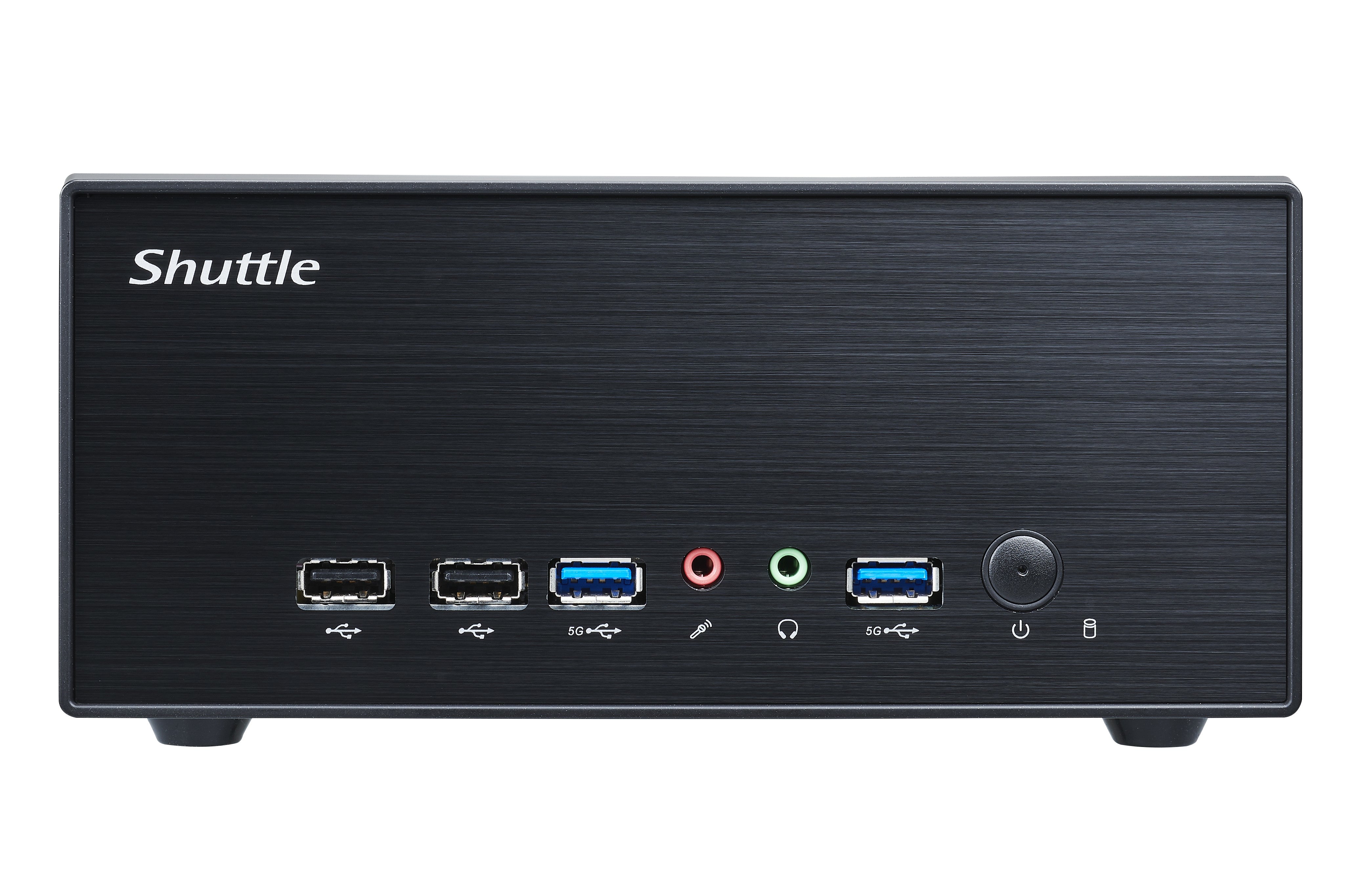 Shuttle XH610G2 SFF Barebone – Intel H610, LGA 1700, 3x M.2, 1x 2,5"