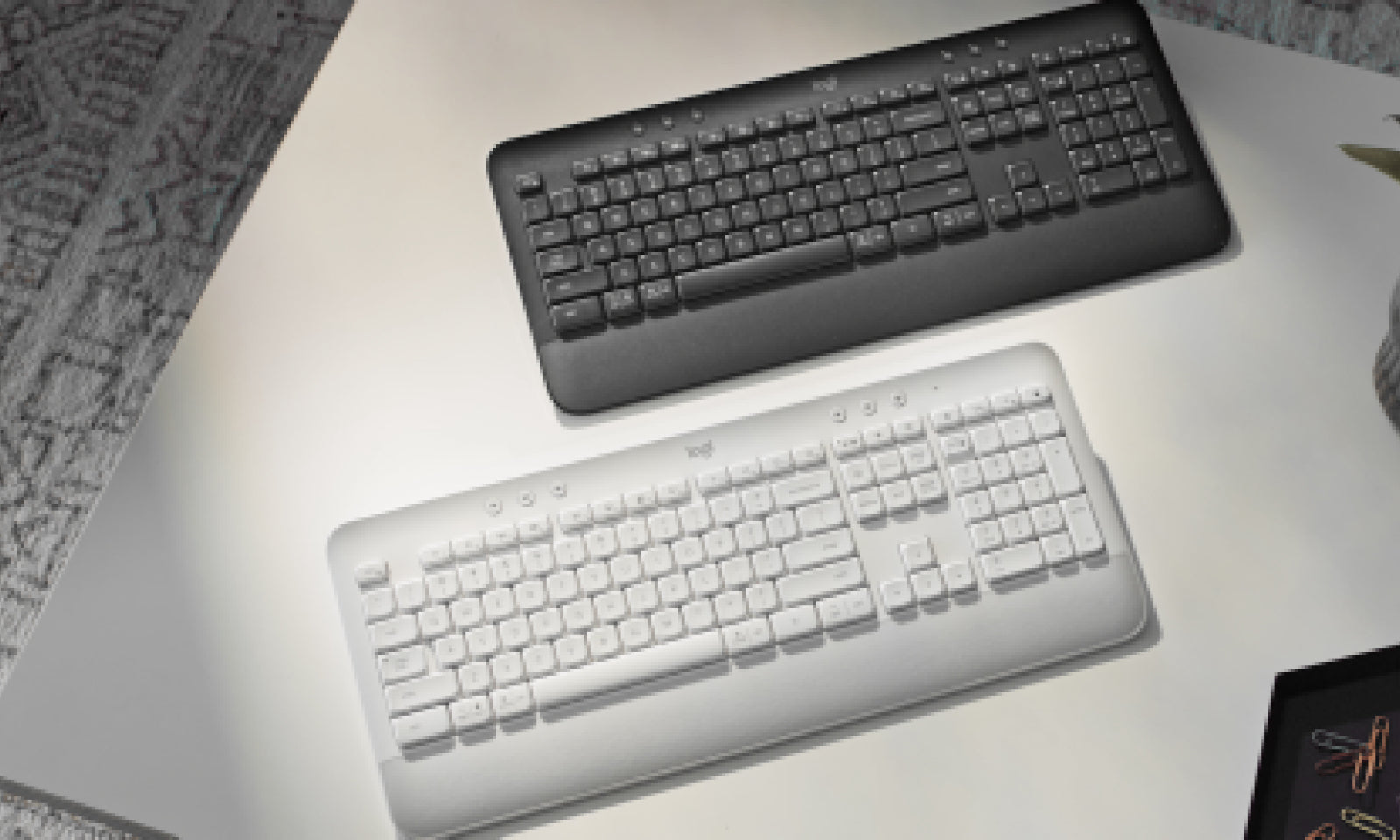 Logitech Signature K650 – Tastatur, IT-Layout (IT), Grau
