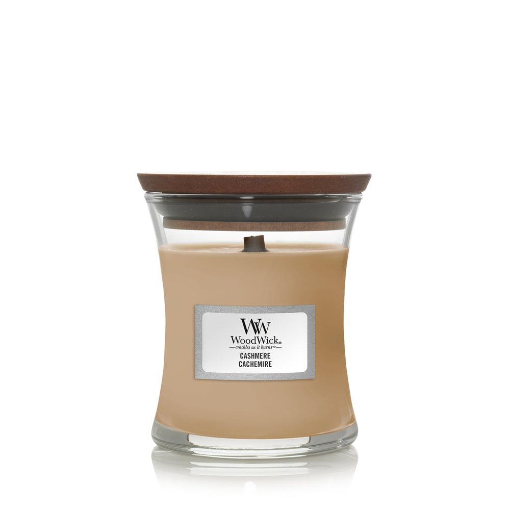 WoodWick Duftkerze – Rosa Pfeffer – Ø 7 × 8,3 cm