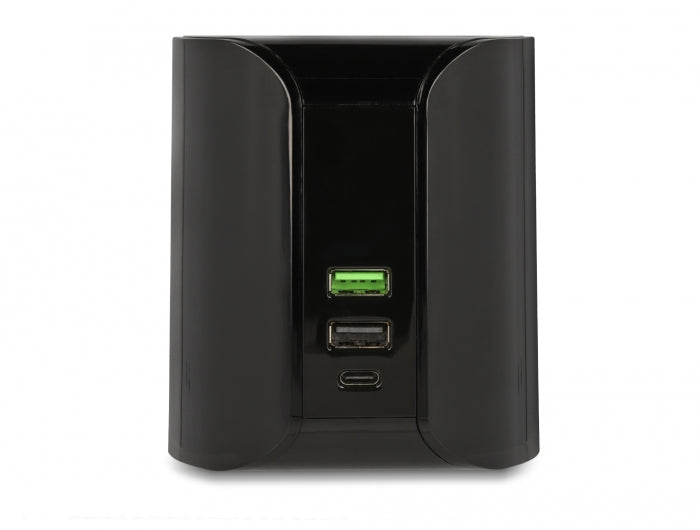 DeLOCK 41441 Ladestation – 58 W, 4× USB + kabellos – für universelle Geräte