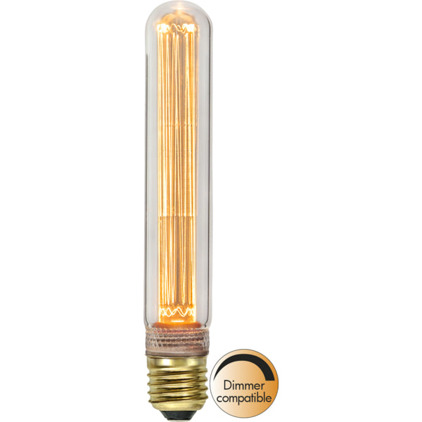 Star Trading T30 LED-Filament Stabform E27 – 2,3 W dimmbar, 70 lm, 1800 K warmweiss, 360°