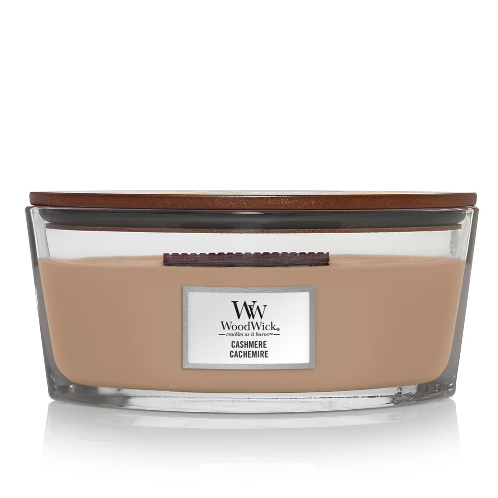 WoodWick Duftkerze – Iris – Ø 19,1 × 9,2 cm