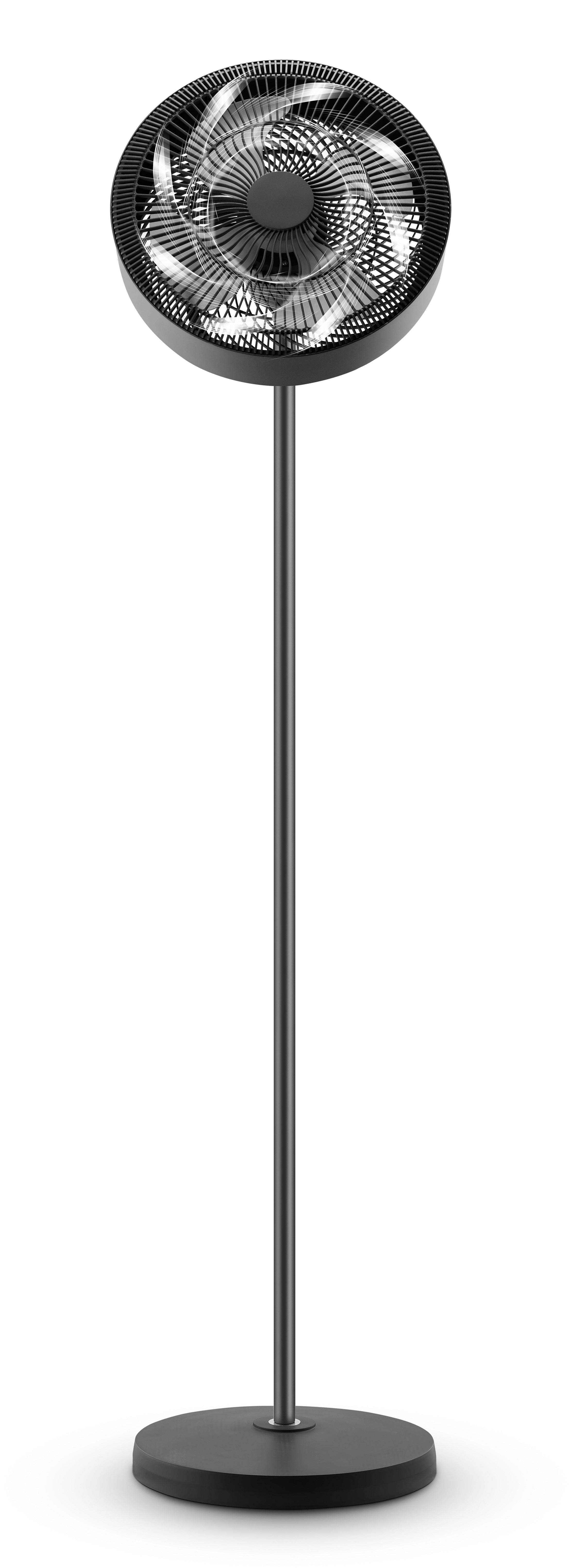 Trisa Standventilator Ambiance – 35 cm, 9 Stufen, oszillierend, Timer, Fernbedienung, 15 W, 58,4 dB(A)
